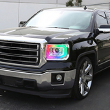 NTXGlow RGB headlights (14 - 19 GMC Sierra 1500 / 2500 / 3500)