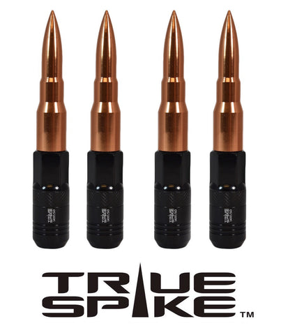 14x1.5 MM 124MM LONG FITS CARS & TRUCKS EXTENDED BULLET STEEL TUNER LUG NUTS WITH ANODIZED ALUMINUM CAP / CAP: 16MM DIAMETER 73MM HEIGHT PART NUMBER LGC001