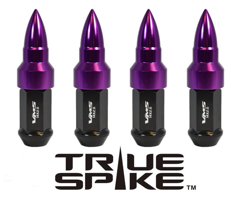 12X1.5 MM CNC MACHINED FORGED STEEL EXTENDED BULLET (25MM DIAMETER) LUG NUTS ANODIZED ALUMINUM CAPS / 25MM CAP DIAMETER 51MM CAP LENGTH PART NUMBER LGC023