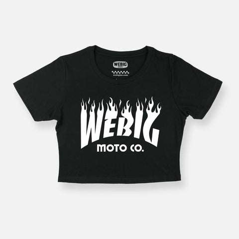 WEBIG HEAT CROP TEE