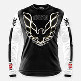 SCREAMIN CHICKIN JERSEY BLACK-WHITE