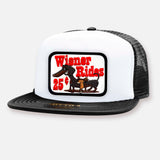 WIENER RIDES FLAT BILL PATCH HAT