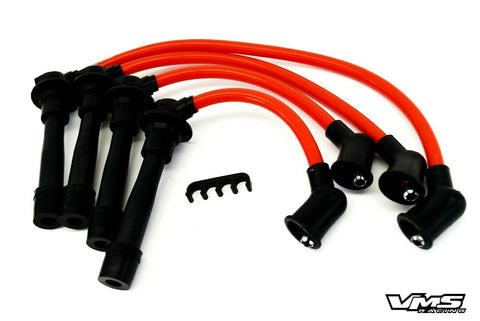 1990-2000 MAZDA MIATA MX-5 10.2MM SPARK PLUG IGNITION WIRE SET FOR EITHER THE 1.6 OR 1.8 ENGINE / PART # WIMX90
