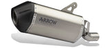 72502SK  Arrow Suzuki V-Strom 1000 /1050 2017-2025 Homologated Titanium Sonora Silencer With Carbon Endcap