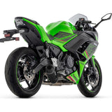 Arrow 71965AKN Indy Race EVO Full Exhaust, Aluminium Dark for Kawasaki Ninja 650/Z650 2024-2026