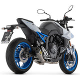 71956PKW  Arrow  Full System Exhaust, for Suzuki GSX-8S 2023 - 2024 - 2025 Works Titanium muffler