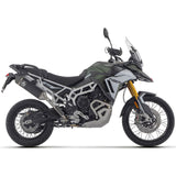 IN STOCK 72506VAN Arrow Veloce Homol  Slip-on Exhaust, Aluminum Dark for Triumph Tiger 900 24-25