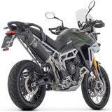 IN STOCK 72506VAN Arrow Veloce Homol  Slip-on Exhaust, Aluminum Dark for Triumph Tiger 900 24-25