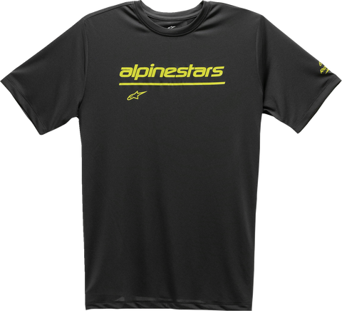 ALPINESTARS Tech Line Up Performance T-Shirt - Black - Medium 12117380010M