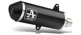 Arrow Vespa Gts 300 '21 Homologated Aluminum Dark Urban Silencer 53536ann