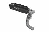 Arrow  Ducati Panigale V2/V2s E5+ 2025 2026 Rh/Lh Round Sil Titanium Dark Silencers + Stainless Steel Link Pipe 77004prn