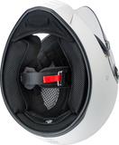 BILTWELL Lane Splitter Helmet - Gloss White - Large 1004-104-104