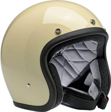 BILTWELL Bonanza Helmet - Gloss Vintage White - Large 1001-102-204