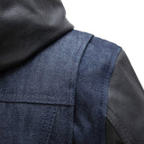 Holli - Motorcycle Denim/Leather Jacket