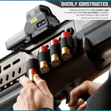 12 Gauge Shotgun Shell Cards - Hook Backing (Multiple Rounds)