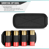 12 Gauge Shotgun Shell Cards - Hook Backing (Multiple Rounds)