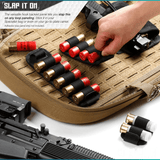 12 Gauge Shotgun Shell Cards - Hook Backing (Multiple Rounds)