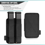 Extended Pistol Mag Holster - Hook Backing