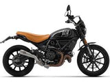 71951PRI  Arrow Pro-Race Slip-on Exhaust, Nichrome for Ducati Scrambler 800 Icon 2021-2025