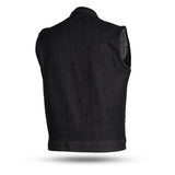 Kershaw Men's Motorcycle Denim Vest
