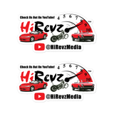 HiRevz Media YouTube Stickers