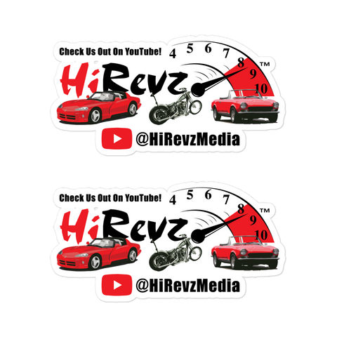 HiRevz Media YouTube Stickers