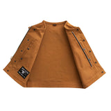 Lowside Duck Men's Motorcycle Canvas Vest