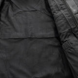 Lowside Men's Motorcycle Leather Vest Cognac