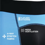 Light Blue Compression Tights