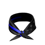 Thin Blue Line Tie Headband