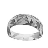 White Mosaic Headband