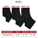 Maroon Cleat Covers (Spats)