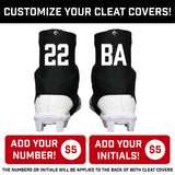 Gold Cleat Covers (Spats)