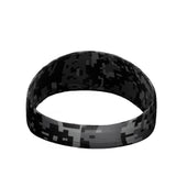 Black Digi Camo Headband