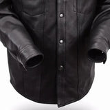 Milestone - Men's Leather Motorcycle Shirt
