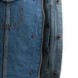 No Limit - Men's Motorcycle Denim Vest