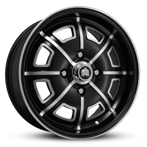 Pedrini | Satin Black Full Machined Face, Windows & Lip Edge