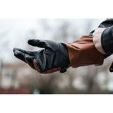 Phenom Men's Motorcycle Leather Gauntlet Whiskey