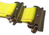 2" x 12 Ft Interior Van Ratchet E-Track Straps w/ Spring E Fittings | 20 PACK