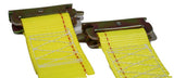 2" x 12 Ft Interior Van Ratchet E-Track Straps w/ Spring E Fittings | 20 PACK