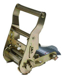 2" x 16 Ft Ratchet Strap w/ Spg E & Wire Hk for E & F-Tracks 16 PACK | R16EW