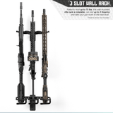 3 Slot Adjustable Wall Rack