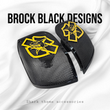 14-24 Harley Davidson bag lid Speaker Grill Cover shark theme