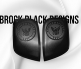 24+ Harley Davidson bag lid Speaker Grill Cover Navy