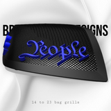 24+ Harley Davidson bag lid Speaker Grill Cover We the People