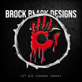 117 air cleaner insert 3D belief themed