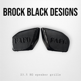 98 to 2024 Road Glide 3D FAFO speakers grill covers set