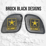 98-2024 Road Glide 3D Army speakers grill covers set