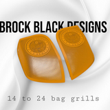 24+ Harley Davidson bag lid Speaker Grill Cover Army seal