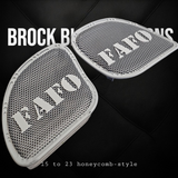 98 to 2024 Road Glide 3D FAFO speakers grill covers set